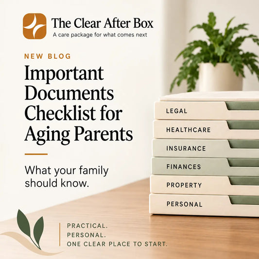 Important Documents Checklist for Aging Parents: What Your Family Should Know